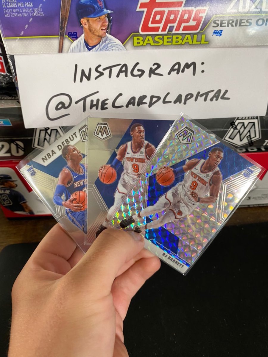 HobbyShmurda's tweet photo. Got the Knicks in a fire break last night @TheCardCapital #RJHeaven https://t.co/YS99cVglep