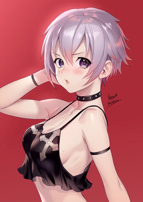 ショートカットが好きです 
#女の子のイラストだけで興味を持ってくれる方へ届け 