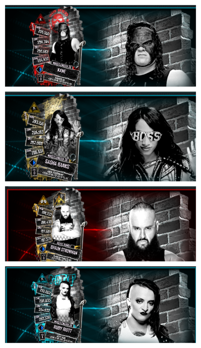WWESCLeaks's tweet photo. Here are the rest of the images of the EXTREME Superstars. The other two are Seth and Eddie but they have already been seen.  #WWESupercard https://t.co/OBeRYZodvU