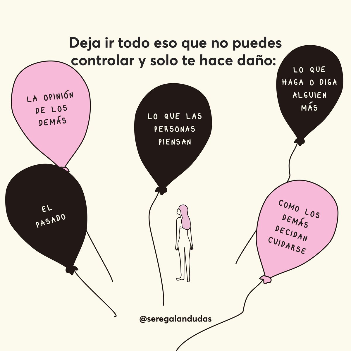 seregalandudas's tweet photo. Empiezas a sentir paz cuando dejas de intentar controlar todo eso que no depende de ti. ✨🙌🏻 https://t.co/0zEZ7X6auL