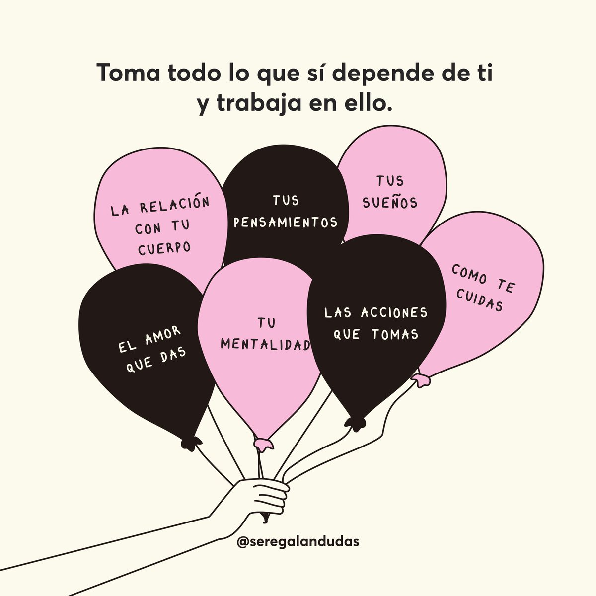 seregalandudas's tweet photo. Empiezas a sentir paz cuando dejas de intentar controlar todo eso que no depende de ti. ✨🙌🏻 https://t.co/0zEZ7X6auL