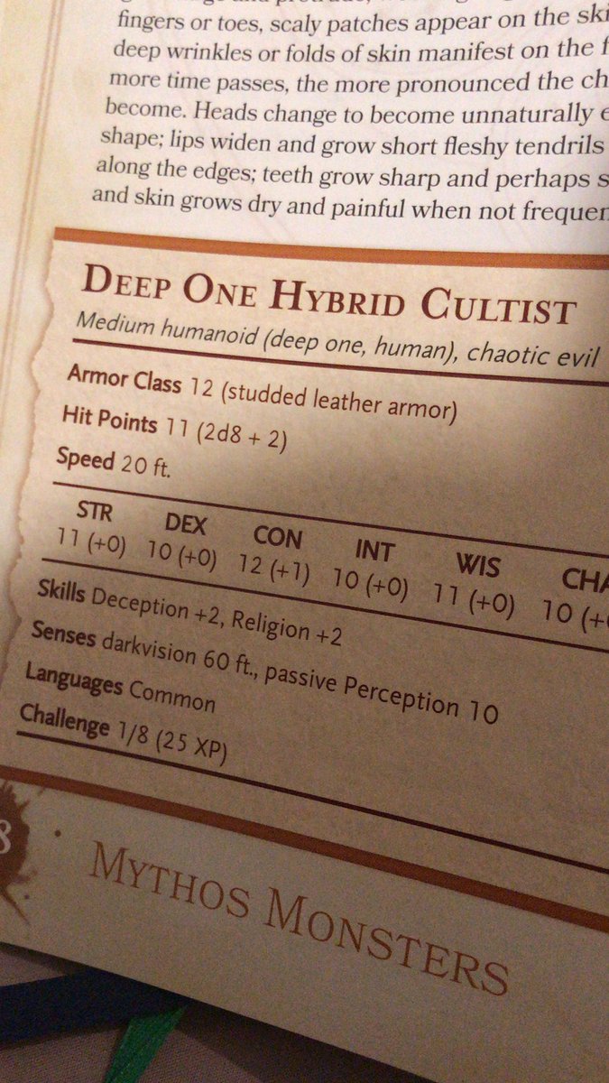 monsters have variants for different challenge levels.