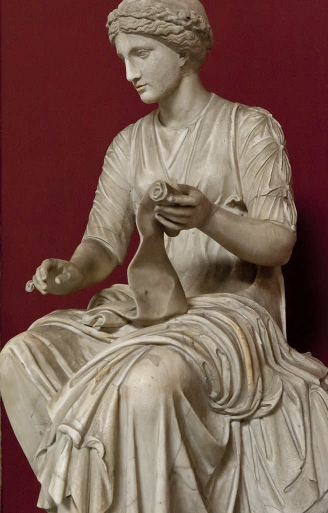 For greeks and romans there was also a muse of historical writing. Se was named Clio.