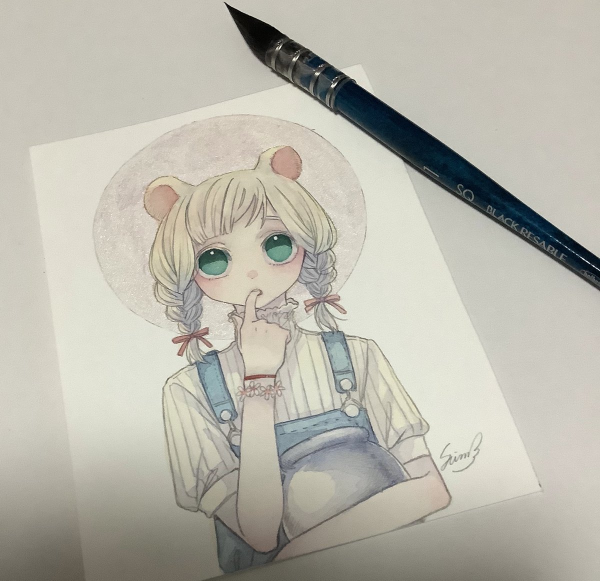 「くまʕ•ᴥ•ʔ 」|慎(しん)居たり居なかったりのイラスト