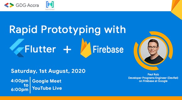 GDGAccra's tweet image. We are so excited to announce an online session with @TK14863 on how to develop quick prototypes with @FlutterDev and @Firebase. The event will be live on YouTube on Saturday,1st August 2020. Don&apos;t miss out on this 🥂.
RSVP: bit.ly/2CpoHmO
#flutter
#gdgaccra 
@aniediudo