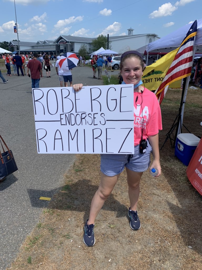 Jason Roberge Just endorsed Tina Ramirez. It is not yet clear how many delegates Roberge received but it won’t be many