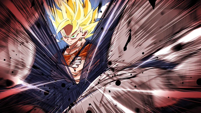 ベジットの蹴りをくらってる目線
#ドラゴンボール 