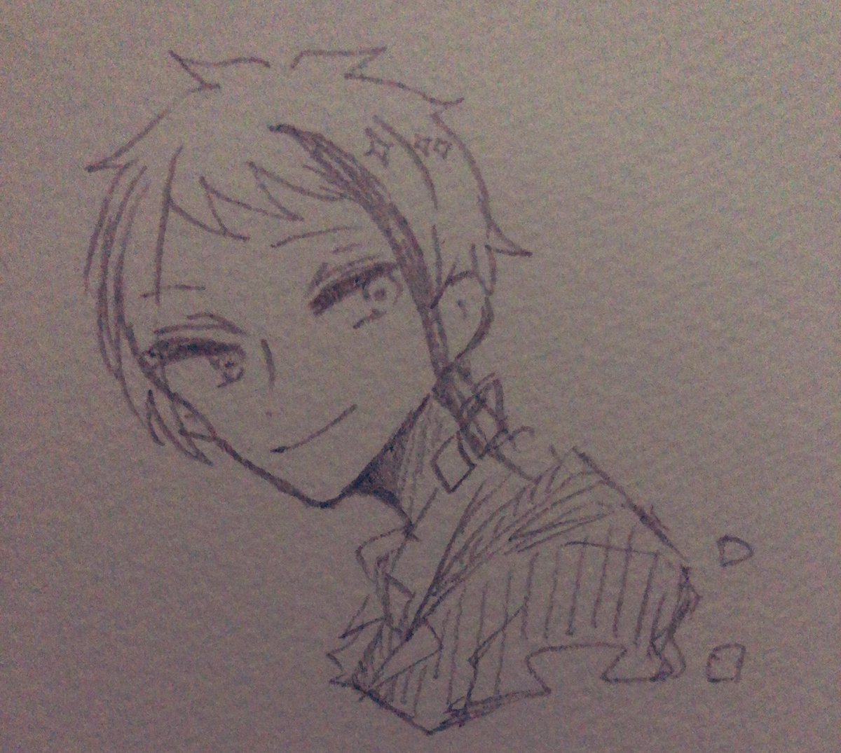 神と遊んでる時に描いてた? 