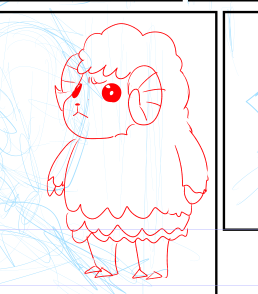 これはミリしらで描いたちゃちゃまる 