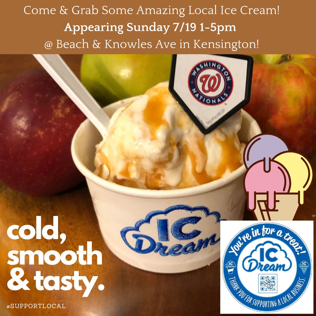 I_C_Dreamer's tweet photo. ☀️SUNDAY National Ice Cream Day! 🥳Get an extra scoop for FREE🥳 when you mention this post! #ICDream #MDFoodtruckWeek #MoCoLife #mocofood #mocofoodie #Bethesdamd #Burtonsville #Gaithersburgmd #ifounditinkensington #Kensingtonmd #Laytonsville #Potomacmd #Rockville #SilverSpringMD https://t.co/KN0LwunWTd