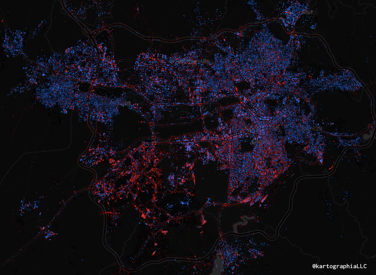 kartographiaLLC's tweet photo. Ankara 🇹🇷
🔴 = iPhone
🔵 = Android
#iPhoneVsAndroidMaps https://t.co/VQwLtUbT27