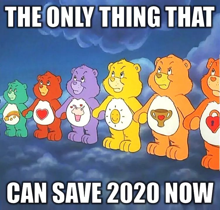 At so many moments in my life I have wished for a Care Bear stare. It's now one of my #compassionate #courage images. So loving this! 😍