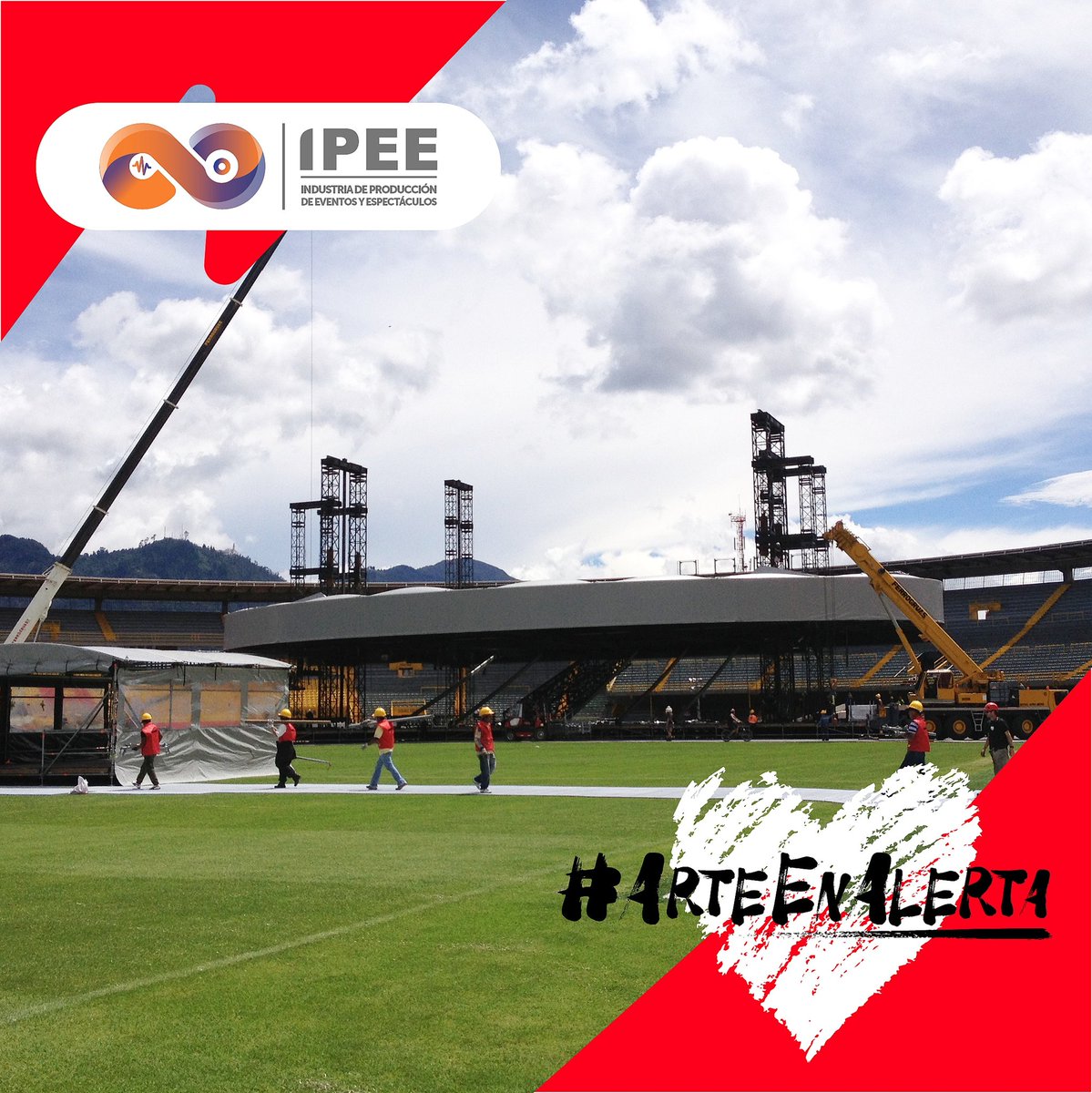IPEEindustria's tweet photo. Un virus paró nuestro trabajo, un gobierno desatendió nuestras necesidades nos vestimos de rojo desde el 20 de julio para llamar la atención de un país donde el arte, la cultura y el entretenimiento no han sido atendidos. Nuestras redes en #ModoRojo #SinArteNo https://t.co/VayYKQtXnk