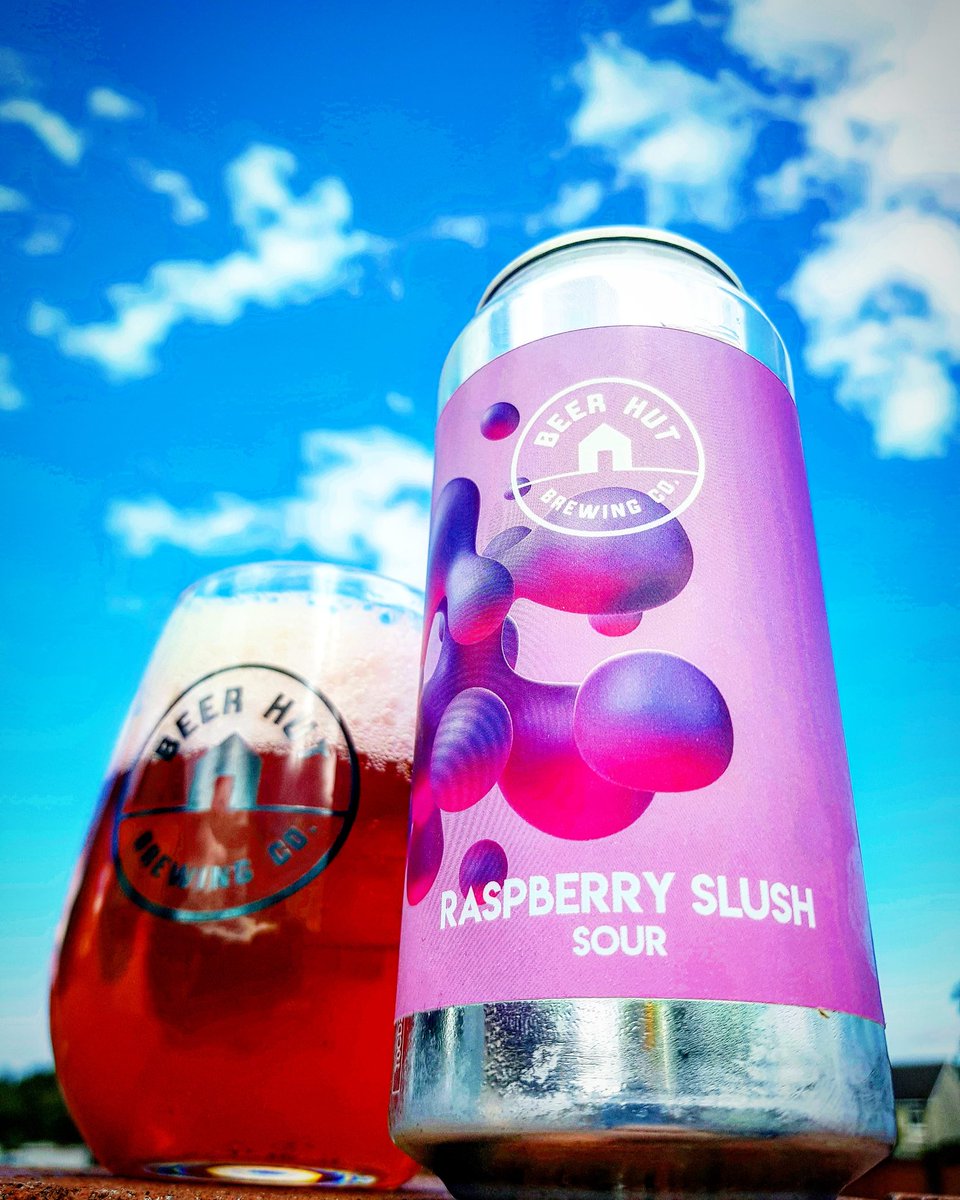 antrim_man's tweet photo. @BeerHutBrewing #raspberryslush #sour. What a beauty again 😍🍻 https://t.co/WFbrTveSIU