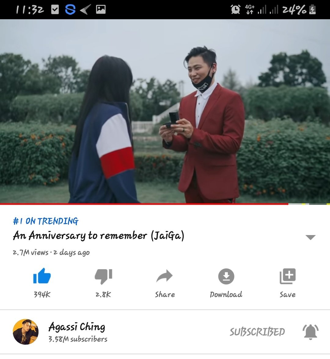 ReaCorpuz4's tweet photo. Naiiyak nalang ako habang pinapanuod ko tu yung hindi ka magsasawang panuodin sila ng paulit ulit kasi solid yung relationship na meron sila🥰iloveyou both❤🥰 #JAIGANN1VERSARY @jaiyieee @AgassiChing @JaigaCavite1 https://t.co/5Esl1UbaT5