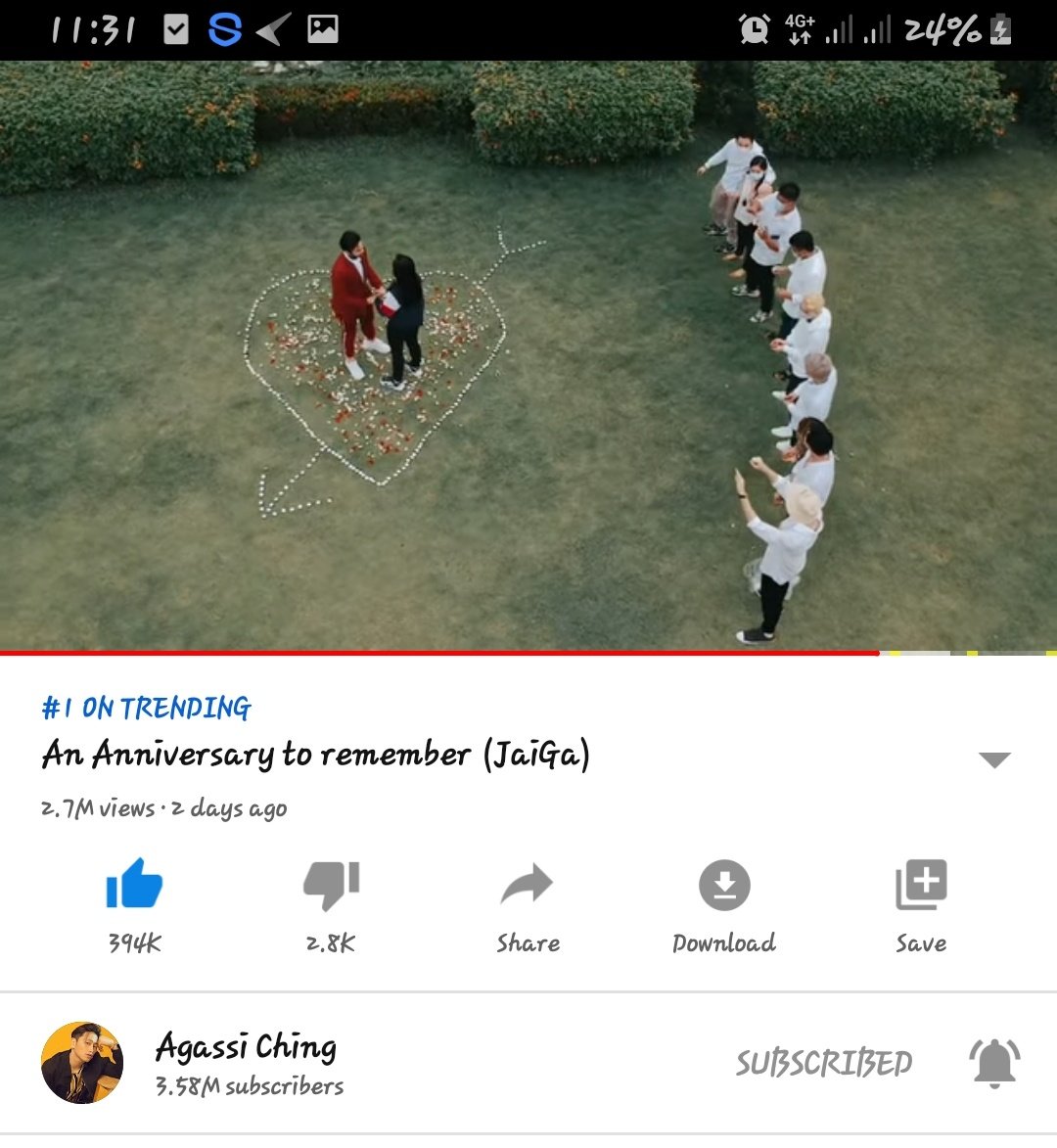 ReaCorpuz4's tweet photo. Naiiyak nalang ako habang pinapanuod ko tu yung hindi ka magsasawang panuodin sila ng paulit ulit kasi solid yung relationship na meron sila🥰iloveyou both❤🥰 #JAIGANN1VERSARY @jaiyieee @AgassiChing @JaigaCavite1 https://t.co/5Esl1UbaT5