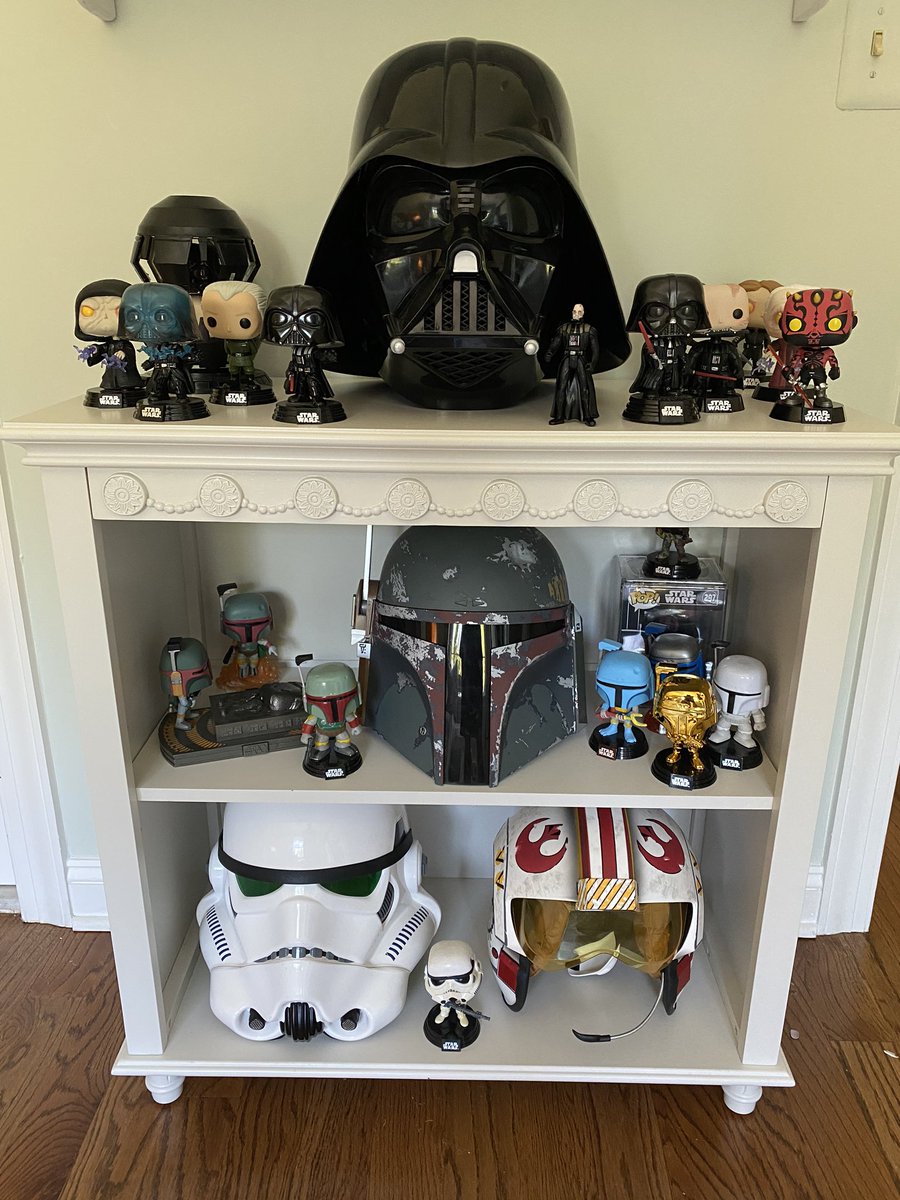 ATGcast's tweet photo. I don’t have a problem. @PopVinyls @funko #StarWars #starwarspops https://t.co/msZducXq21