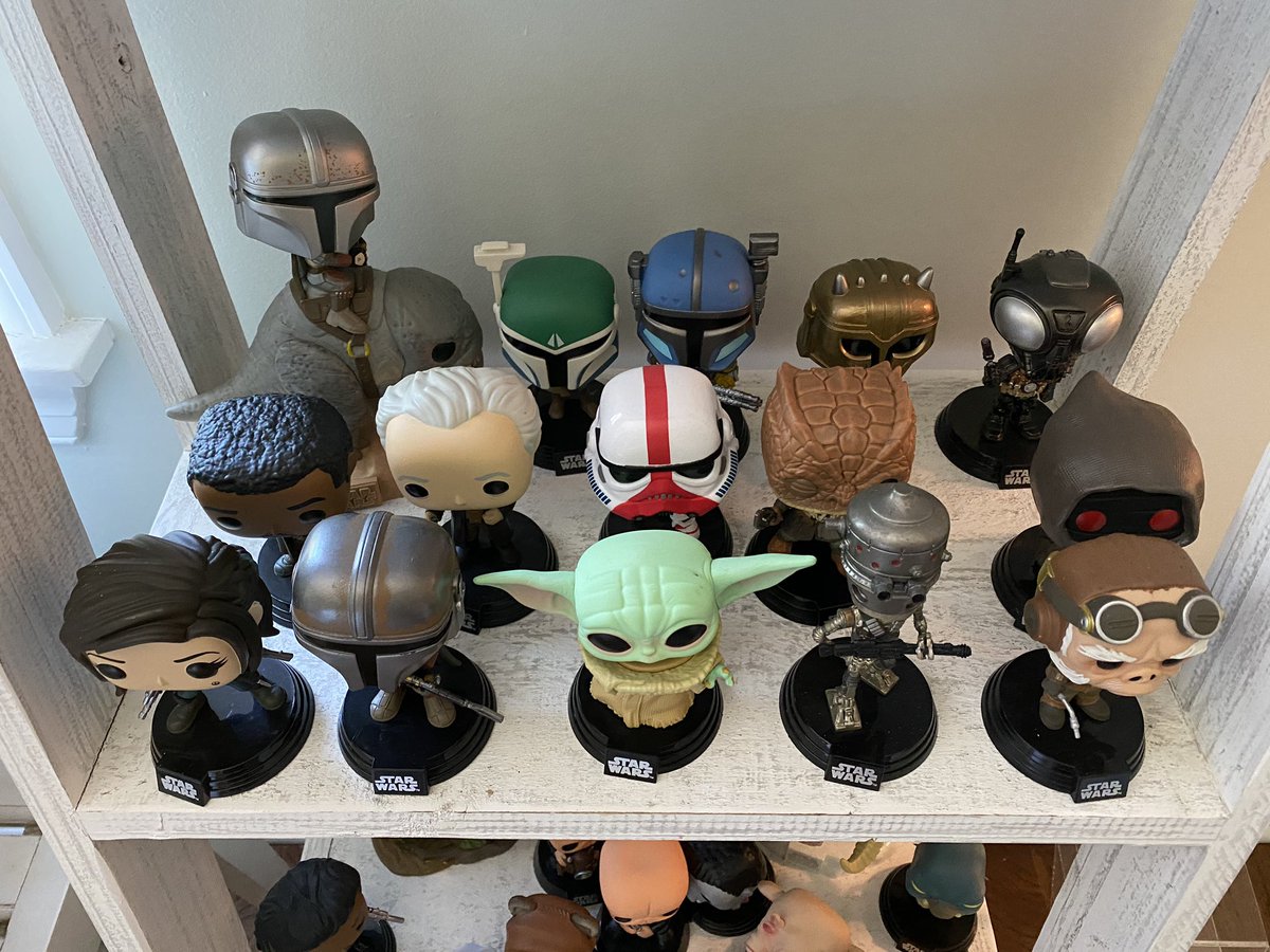 ATGcast's tweet photo. I don’t have a problem. @PopVinyls @funko #StarWars #starwarspops https://t.co/msZducXq21