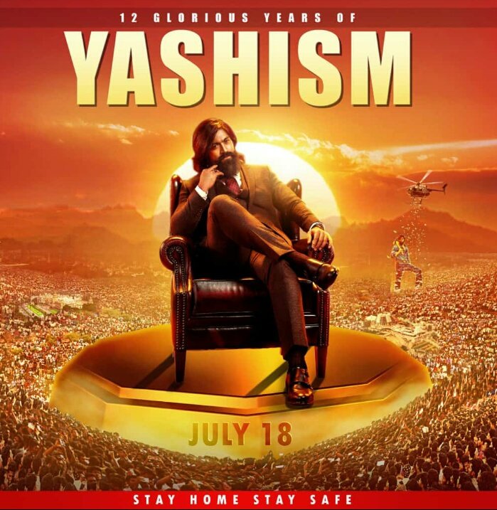 MGow16's tweet photo. Congratulations #Yash_Boss

All The Very Best #ROCKY_BHAI 
And I Lob You Forever and Ever 

@TheNameIsYash #12DiligentYearsOfYASHBOSS
#KGFChapter2   jai RSY gvgdfh https://t.co/2f3P22QqGJ