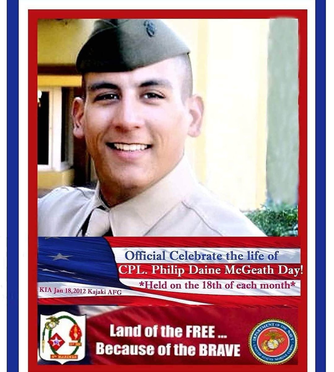 USMARINEMOMx5's tweet photo. Don't brood. Get on with living and loving. You don't have forever.
~ Leo Buscaglia

8-1/2 years gone❤
#CplPhilipMcgeathKIA #OneSixHARD #myson #GoldStarMom https://t.co/KSUgUPvqrV