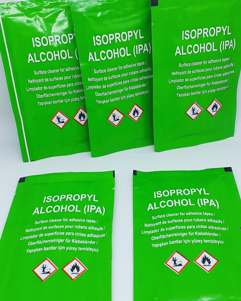 tedariknoktasi's tweet photo. IPA mendil, %80 izopropil alkol, %20 su içeriğine sahiptir. Dezenfektan özelliğinin yanı sıra bant ve yapıştırıcıları uygulamadan önce yüzeyleri temizler, yüzeyde kalıntı bırakmayarak yapışma mukavemetinin maksimum olmasını sağlar. #3M, #Orafol#primer94 #ipawipes #ipamendil https://t.co/hEFMq9C0hW