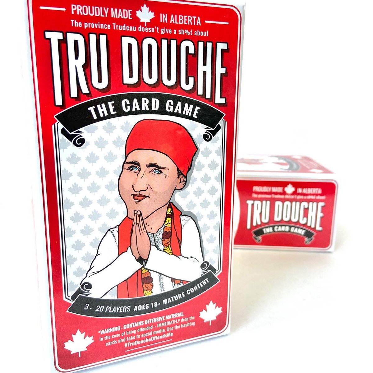 justintrudouche's tweet photo. #CardsAgainstHumanity mixed with #TRUDEAU’s epic fails mixed with #whatdoyoumeme! 🇨🇦Now EVERYBODY can make fun of Canada’s biggest DOUCHE 😂 🇨🇦Game Available on Amazon, link in BIO #party #cardgame #justintrudeau #2020  #trudeaumustgo #trudeauoffendsme #drinkinggame https://t.co/w8j1gmO0oa