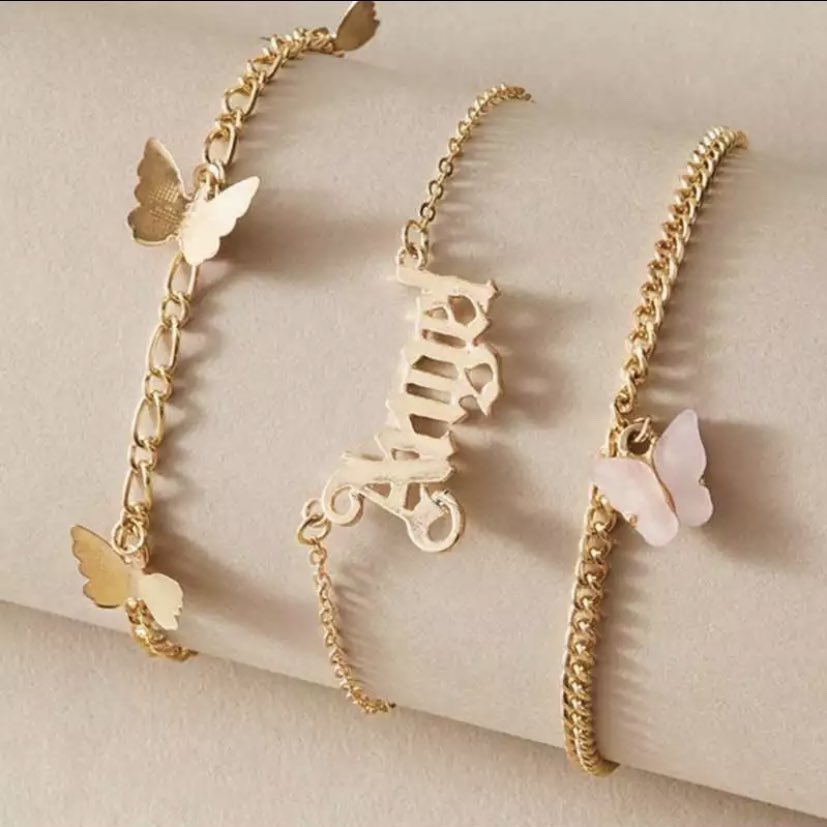 Only takes 2 seconds to retweet!! Support a black owned business and shop our ANGEL anklets at Boujeebeaute.com😍✨ My next customer could be you!