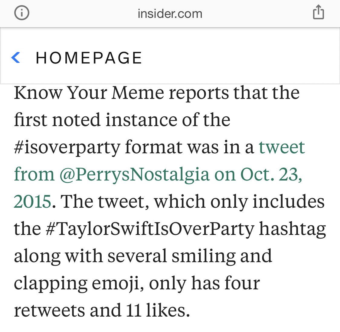 cruellostsummer's tweet photo. Stans : "Taylor didnt have a hate train"
meanwhile the first ever "#____isOverParty" was Taylor's 😕
https://t.co/y3K2NfQToM