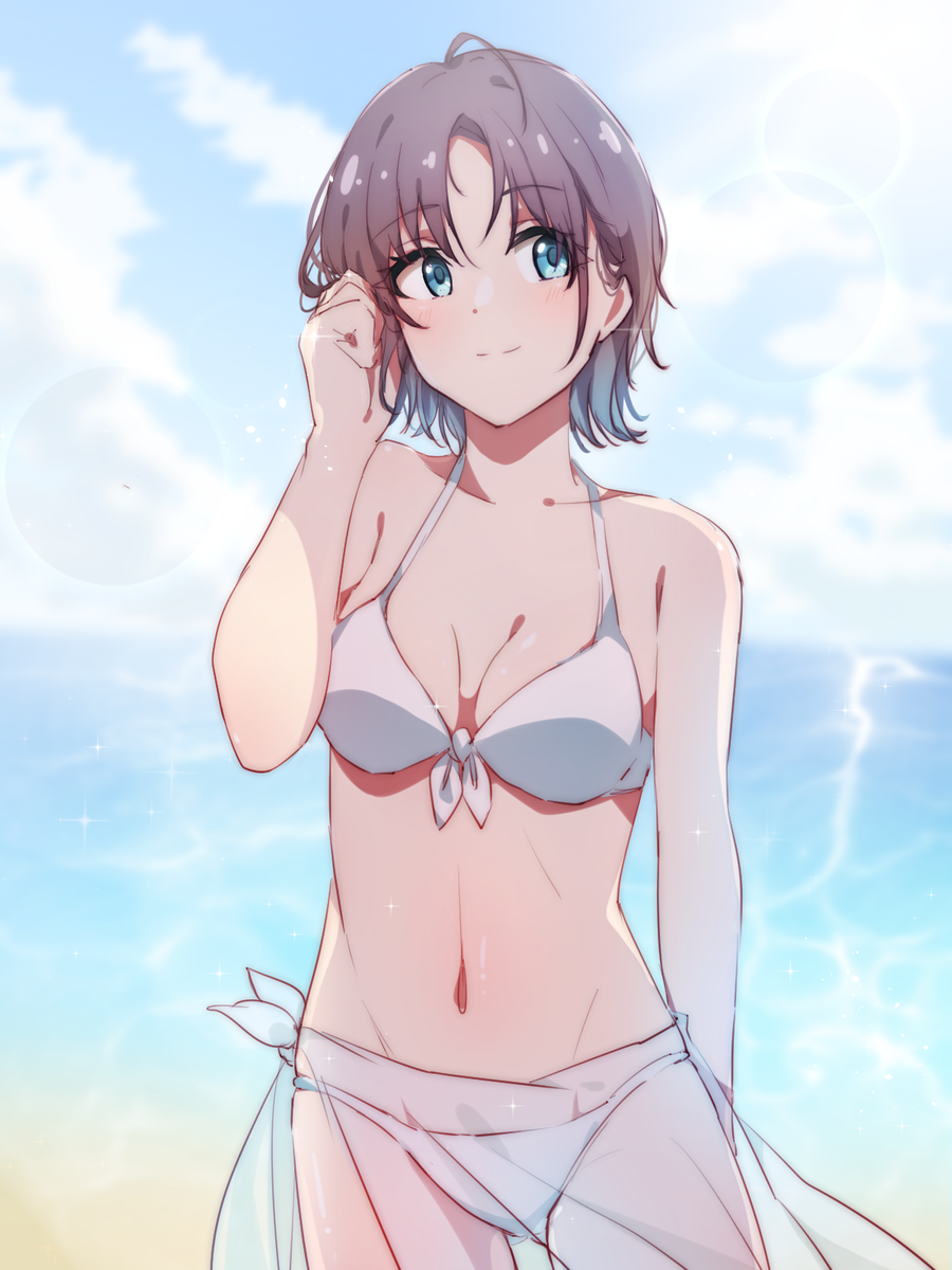 浅倉透 「浅倉さん、こういう水着似合いそう

#シャニマス 」|桐月レイカ🍮VGGC5th E17のイラスト