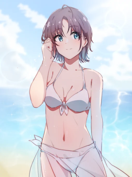 浅倉さん、こういう水着似合いそう

#シャニマス 