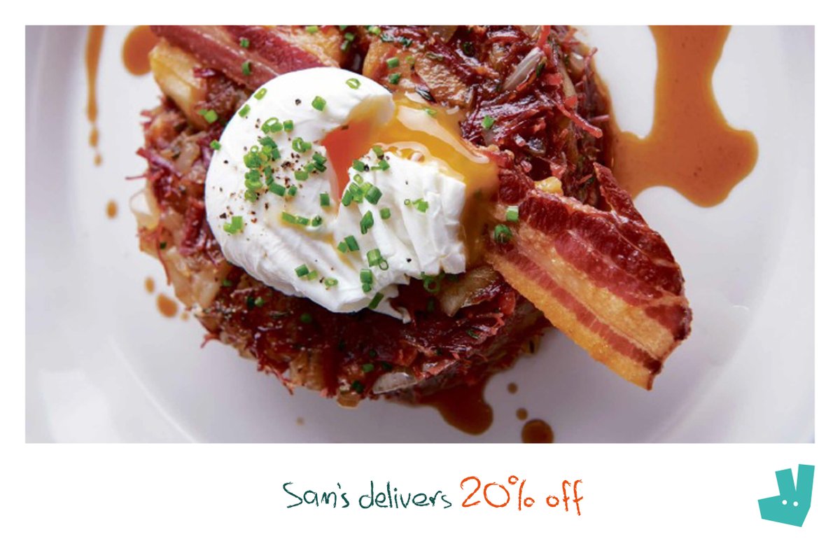 samschophouse's tweet photo. Our famous Corned Beef Hash...Delivered!
#SaturdayNightsIN https://t.co/g0fVlH7IJS