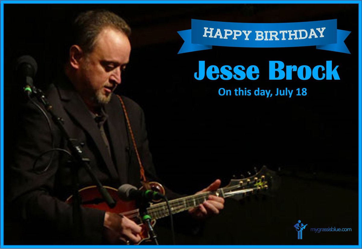 MyGrassBlue1's tweet photo. #HappyBirthday to 2-time @IntlBluegrass #Mandolin Player of the Year #JesseBrock, born #OnThisDay, July 18, in 1972. #bluegrass #bluegrassmusic #bluegrassmandolin #mando #mandolincafe https://t.co/sPJ3BS842o