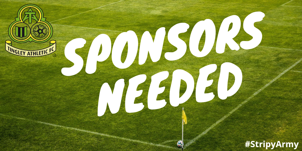 TAFC_FirstTeam's tweet photo. SPONSORSHIP OPPORTUNITIES | Tingley Athletic are excited to announce a wide-range of sponsorship opportunities ahead of the 2020/21 season. Packages include sponsoring a player, being a match day sponsor, getting an advertising board at our home ground and much more!! (1/2) https://t.co/vdNBCPYxx9