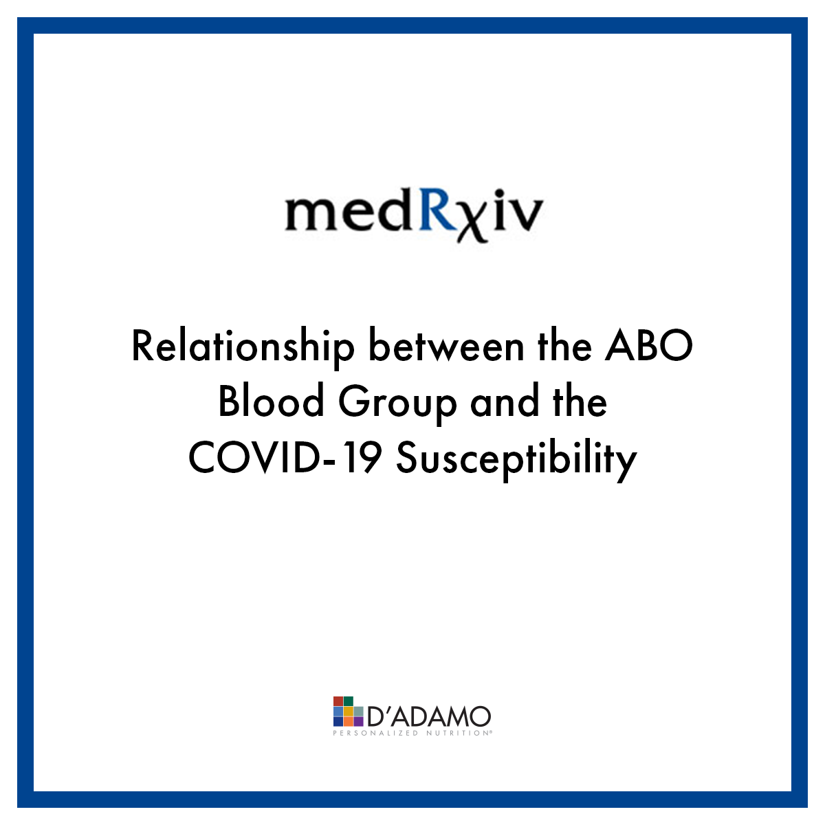DADAMONUTRITION's tweet photo. According to new studies, your blood type is now a well-recognized risk factor for developing severe Covid19 symptoms. Knowing your ABO type can help to personalize preventive strategies. https://t.co/MND2xGFbtV
#bloodtype #bloodtypeawareness #covid19 #studies https://t.co/32RsgD4Krk