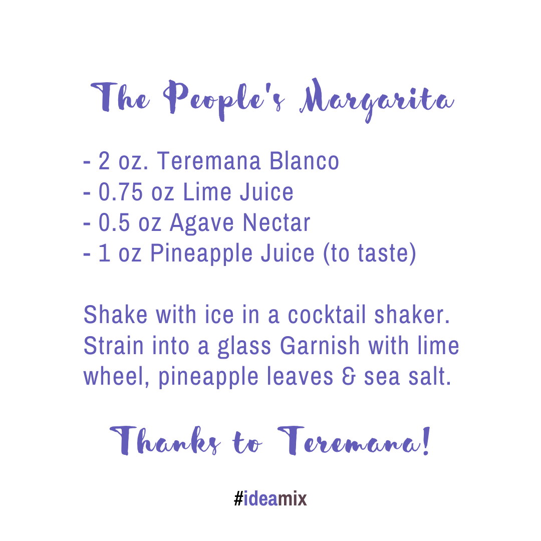 SamJayanti's tweet photo. The right margarita for the right time. What better than a People's Margarita?
Enjoy! 🥃 

#weekendthoughts #weekendmix #saturdaymotivation #saturdaythoughts #saturdayafternoon #weekender #weekendmood #relaxday #relaxmode #tequilashots #tequilatime #tequilalove #tequila #teremana https://t.co/JSEUcF5Ygh