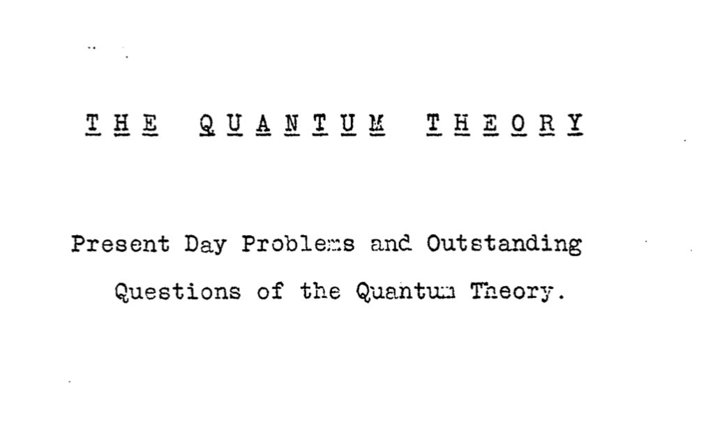 As I said earlier, Lorentz didn’t know about quantum mechanics when he gave his explanation of the Zeeman effect. He eventually learned it, though! Here is a typeset copy of Lorentz's 1926 lectures at Cornell on Schrödinger's wave mechanics approach to QM. http://labs.plantbio.cornell.edu/wayne/pdfs/TheQuantumTheory.pdf