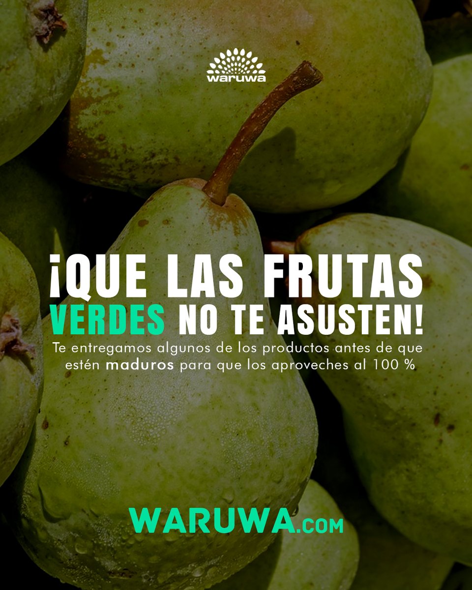 waruwagtech's tweet photo. No nos gusta perder, por eso te enviamos los productos antes de que estén completamente maduros ✅
Todo lo consigues en https://t.co/HmQ7NGNlah https://t.co/xuV63hjnwl