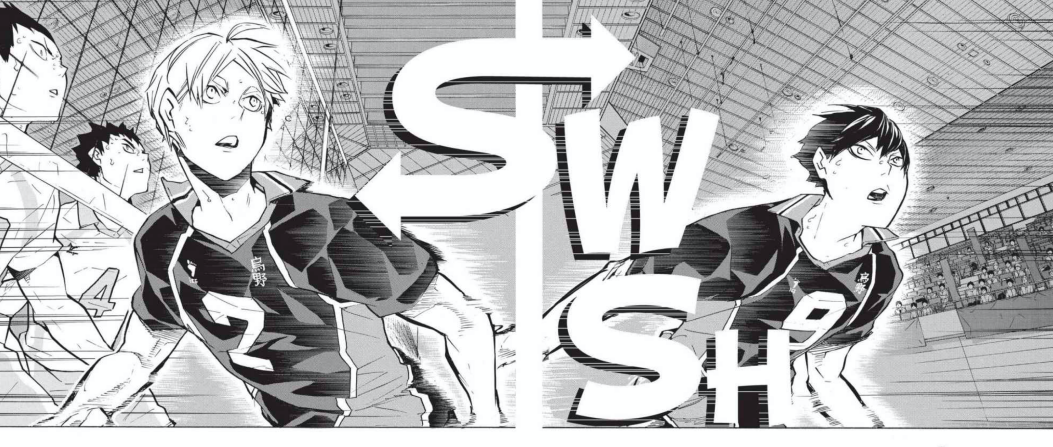 Kudos to Viz for keeping the spirit of the sfx intact.