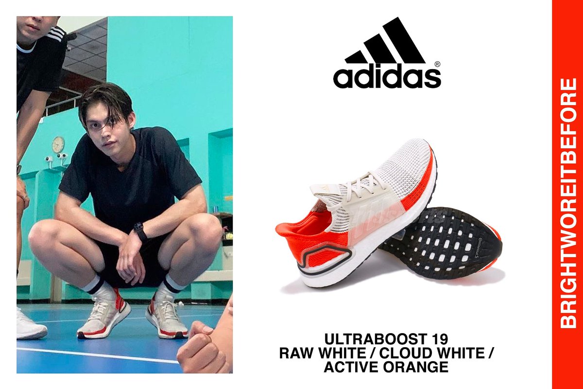 adidas ultra boost 19 raw white active orange