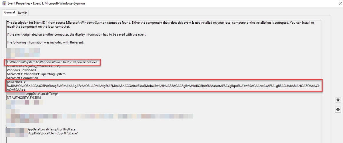 Ibraheem_111's tweet image. 1⃣أداة System Monitor (Sysmon) الشهيرة من مايكروسوفت
مهمة جداً لمراقبة العمليات وينصح بها في التحليل لكشف البرمجيات الضارة.
ومن مميزاتها تقوم بتسجيل الأوامر المستخدمة في CMD+Powershell
كذلك PID+ TIME
Download
docs.microsoft.com/en-us/sysinter…
#الأمن_السيبراني #SIEM