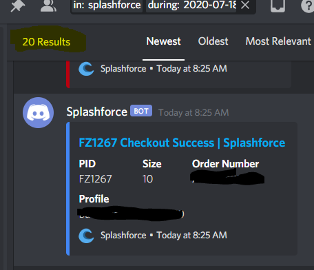 Idfollowem's tweet photo. not the cook we wanted but I will take success
Thank you @Splashforcebot and @soleaio 
 hit a cool 30 clip from fnl and ys

Proxies: 
@MidnightProxies @AeroProxies @Hex_Proxy @tclicK_ @SurgeProxies @proxywowcom https://t.co/JmJuLlPCOU