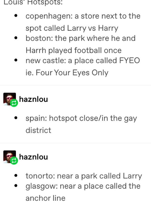 + and don´t make me start on the choice of hotspots for TOU +