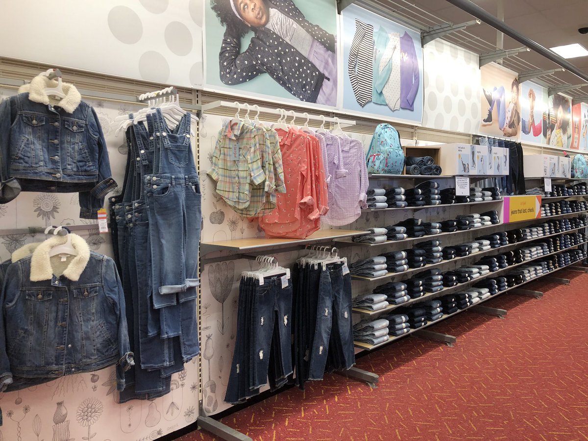 We’ve covered the ABC’s &amp; 123’s of back to school with this denim wall. #sized #colorized # stylized #crispfolds #edgedtoperfection #walls #Visualperfection <a href="/amy_tgt/">Amy Nickoli</a> <a href="/GMells87/">Gregg Mello</a> <a href="/melissakitts31/">Melissa Kitts</a> <a href="/HeatherH613/">Heather Hearn</a>
