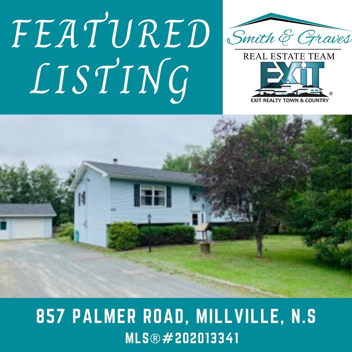 RobertGGraves's tweet photo. 💥NEW LISTING💥
857 Palmer Rd, Millville, N.S
MLS # 202013341

👉 Call me today for an exclusive viewing! 📞 902-691-4667 

#AnnapolisValley #realestate #SmithAndGravesRealEstateTeam #ListWithEXIT #annapolisvalleyrealestate #MoveToNovaScotia #novascotiarealestate #ForSale https://t.co/qu4hdNaFqf