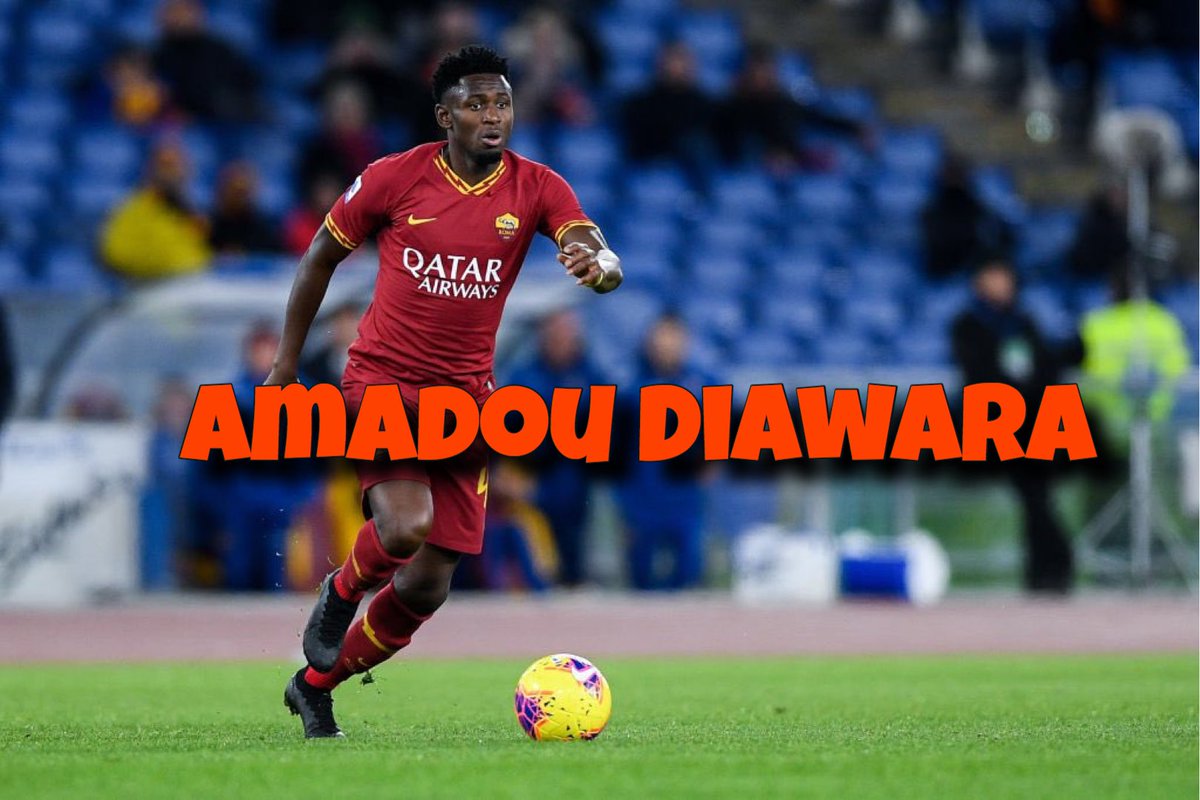 3. Amadou Diawara  Age: 23Amadou Diawara has always been a great player! But, Diawara has slightly regressed due to a lack of play time in his Napoli days. He never made more than 10 starts in a league season for Napoli. He looks like he’s back to his best!