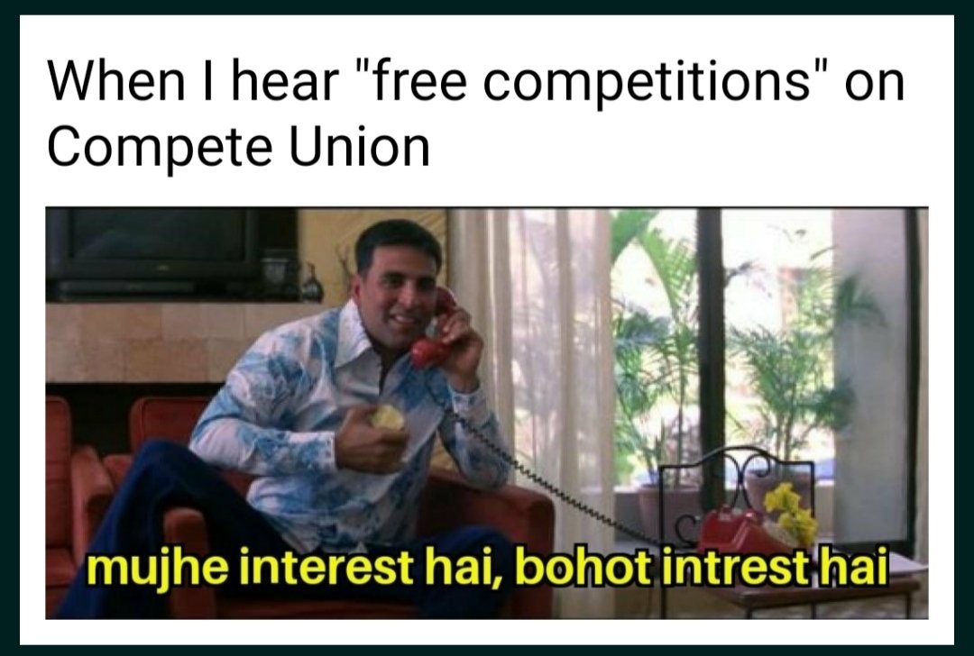 CompeteUnion's tweet photo. Hey Buddies! 
Our first free competition is arriving soon.
Are you excited? 😃
Stay Tuned!

#CompeteUnion #onlinecompetition #competition #competitiontime #contest #studentcompetition #competitionalert #motivation #freecompetition #contestalert #competitionday #supportlocal https://t.co/elzOR1sxmZ