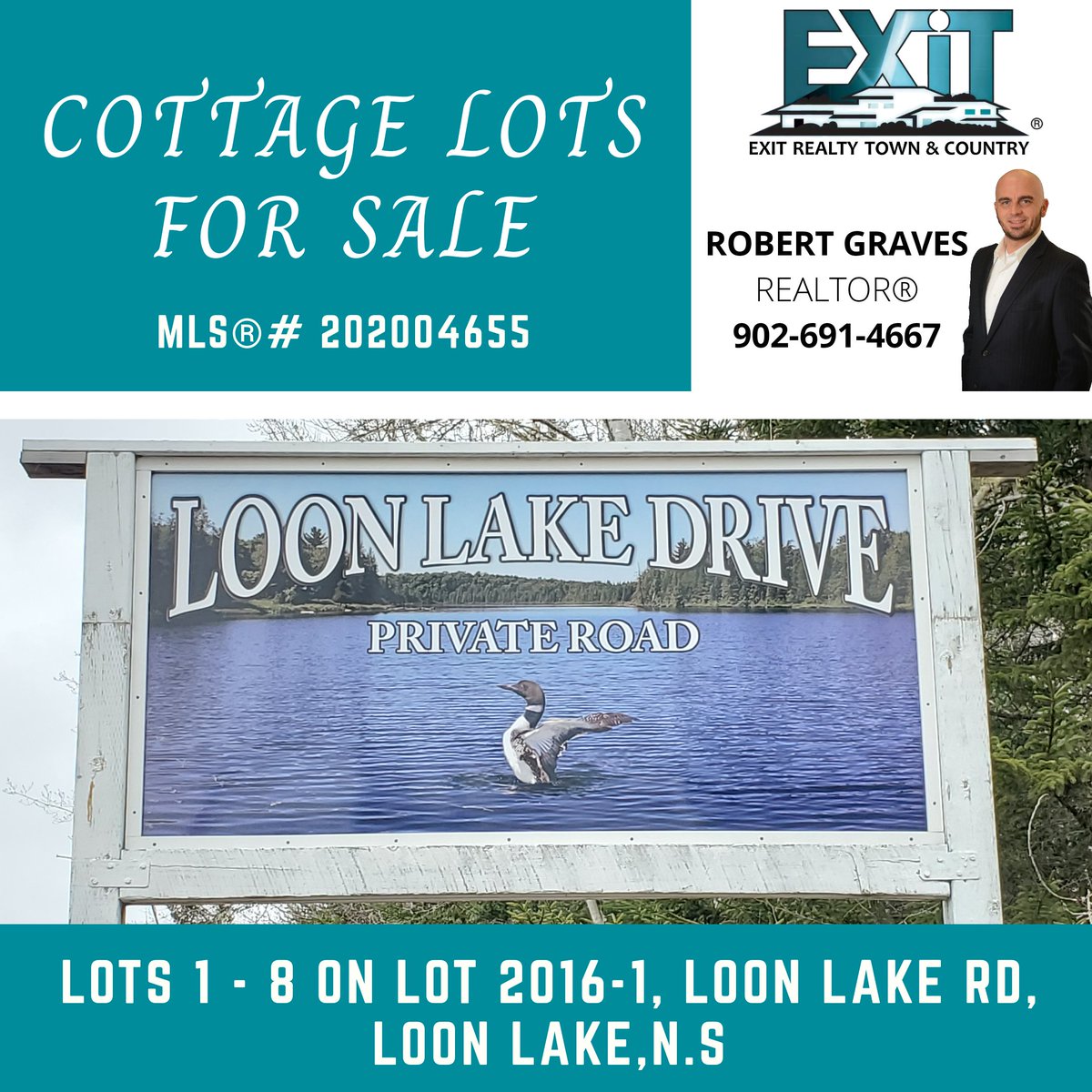 RobertGGraves's tweet photo. 💥COTTAGE LOTS FOR SALE!💥

Private 2 acre +/- lots with deeded access to Loon Lake, 8 x LOTS to choose from! MLS # 202004655

📞902-691-4667

#Cottage #CottageLots #Lake #LakeLife #ForSale #propertyforsale #property #NovaScotiaRealEstate #exitrealty  #exitrealtytownandcountry https://t.co/q6aPRlUHF4