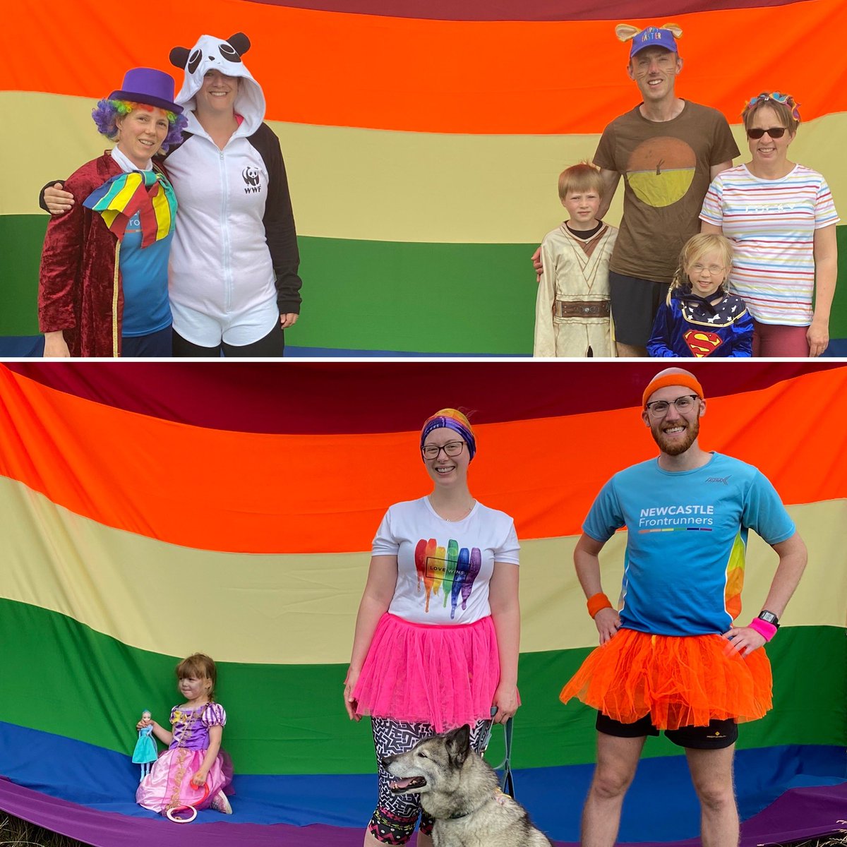RunnersNFR's tweet photo. @RunnersNFR #LGBT5kFest is a real family afffair, welcoming of all ages 2 celebrate our community as demonstrated by this cheery gang 👨👨👦👦👩👩👦👦🏃🏼♀️🏃🌈
#runningwithfriends #runningwithfamily https://t.co/dT1W7JXxrC