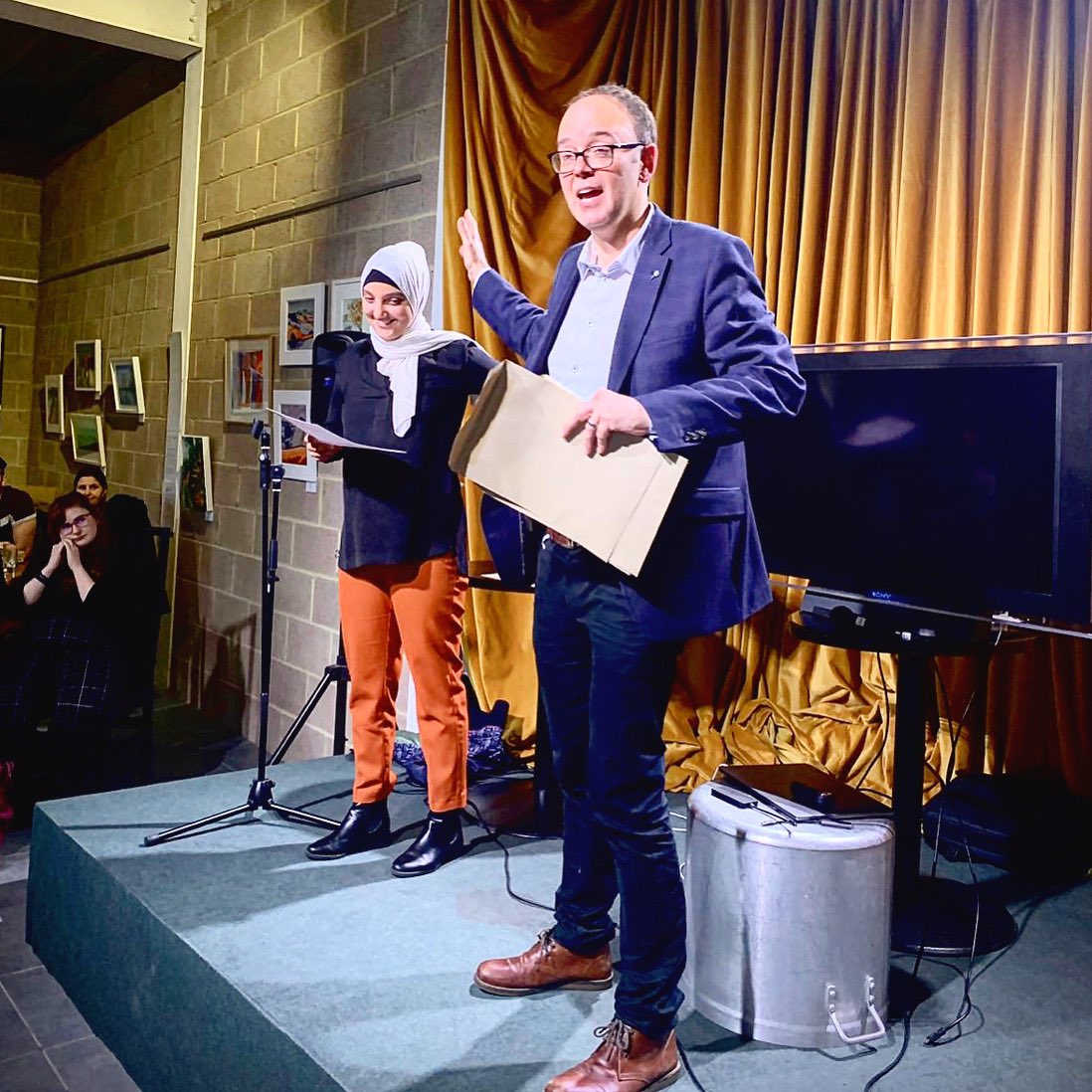 When YATM Online returns in August, our shows end with a poem from <a href="/unioninspeech/">union in speech</a> (before the singing). Businessey stuff doesn’t always have to feel businessey youarethemedia.co.uk/lunchclub/yatm…