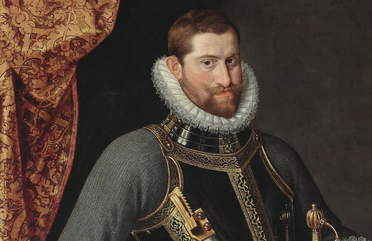 OldPortraiture's tweet photo. Born #OnThisDay in 1552: #RudolfII, Holy Roman Emperor (1552-1612)

Portrait by #MartinoRota (1520-83)

#Habsburg https://t.co/4BKgzv1y0w